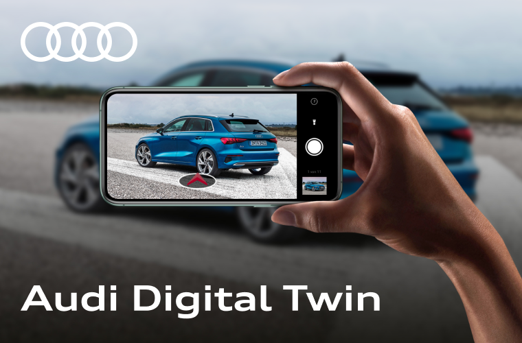 Cover project of Audi Digital Twin